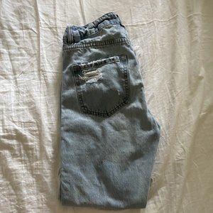 Garage Mom Ripped Jeans